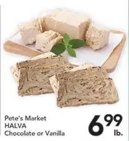 Pete's Fresh Market Pete's Market HALVA offer
