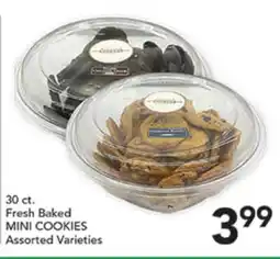 Pete's Fresh Market Fresh Baked MINI COOKIES offer