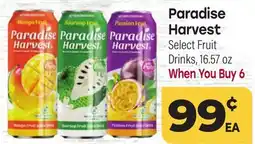 Tony’s Fresh Market Paradise Harvest Select Fruit Drinks offer