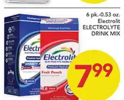 Pete's Fresh Market Electrolit ELECTROLYTE DRINK MIX offer