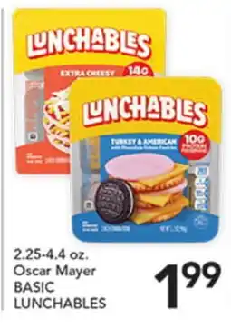 Pete's Fresh Market Oscar Mayer BASIC LUNCHABLES offer