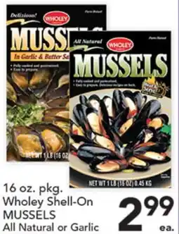 Pete's Fresh Market Wholey Shell-On MUSSELS offer