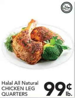 Pete's Fresh Market Halal All Natural CHICKEN LEG QUARTERS offer