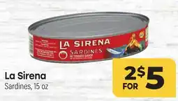 Tony’s Fresh Market La Sirena Sardines offer