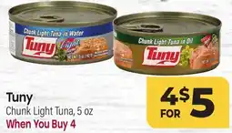 Tony’s Fresh Market Tuny Chunk Light Tuna offer