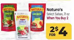 Tony’s Fresh Market Natura's Select Salsas offer