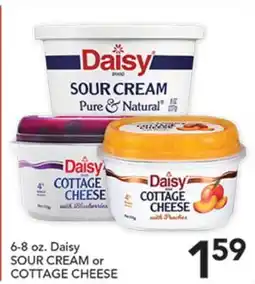 Pete's Fresh Market 6-8 oz. Daisy SOUR CREAM or COTTAGE CHEESE offer