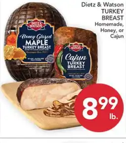 Pete's Fresh Market Dietz & Watson TURKEY BREAST offer