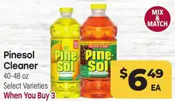 Tony’s Fresh Market Pinesol Cleaner offer