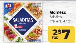 Tony’s Fresh Market Gamesa Saladitas Crackers offer