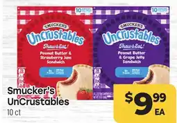 Tony’s Fresh Market Smucker's UnCrustables offer