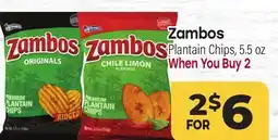 Tony’s Fresh Market Zambos Plantain Chips offer
