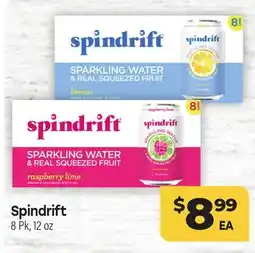 Tony’s Fresh Market Spindrift offer