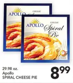 Pete's Fresh Market Apollo SPIRAL CHEESE PIE offer