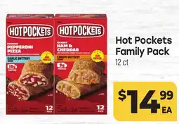 Tony’s Fresh Market Hot Pockets Family Pack offer