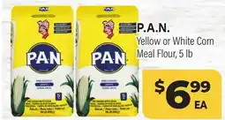 Tony’s Fresh Market P.A.N Yellow or White Corn Meal Flour offer