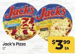 Tony’s Fresh Market Jack's Pizza offer