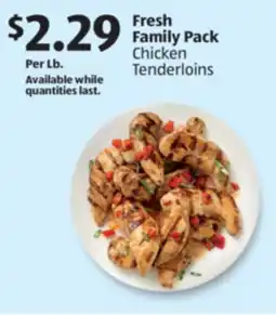Aldi Fresh Family Pack Chicken Tenderloins offer