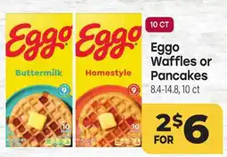 Tony’s Fresh Market Eggo Waffles or Pancakes offer