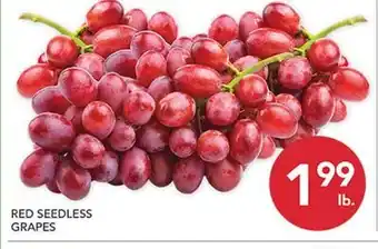 Pete's Fresh Market RED SEEDLESS GRAPES offer