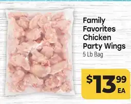 Tony’s Fresh Market Family Favorites Chicken Party Wings offer