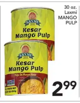 Pete's Fresh Market 30 oz. Laxmi MANGO PULP offer