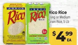 Tony’s Fresh Market Rico Rice Long or Medium Grain Rice offer