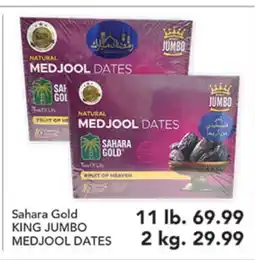 Pete's Fresh Market Sahara Gold KING JUMBO MEDJOOL DATES offer
