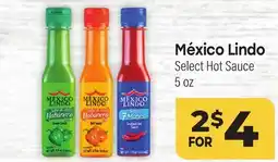 Tony’s Fresh Market México Lindo Select Hot Sauce offer