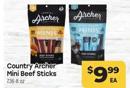 Tony’s Fresh Market Country Archer Mini Beef Sticks offer