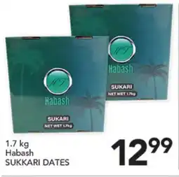 Pete's Fresh Market 1.7 kg Habash SUKKARI DATES offer
