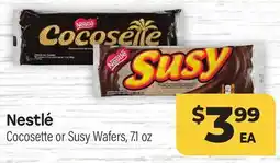 Tony’s Fresh Market Nestlé Cocosette or Susy Wafers offer
