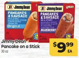 Tony’s Fresh Market Jimmy Dean Pancake on a Stick offer