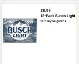 Walgreens 12-Pack Busch Light offer