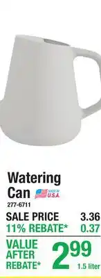 Menards Watering Can offer