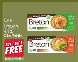 Jewel-Osco Dare Crackers offer