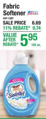 Menards Fabric Softener offer
