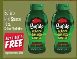 Jewel-Osco Bufalo Hot Sauce offer
