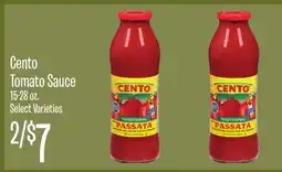 Jewel-Osco Cento Tomato Sauce offer