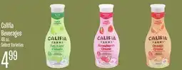 Jewel-Osco Califia Beverages offer