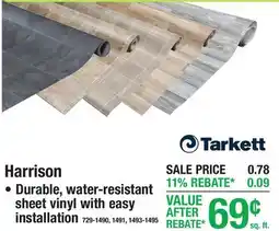 Menards Harrison offer