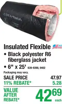 Menards Insulated Flexible offer
