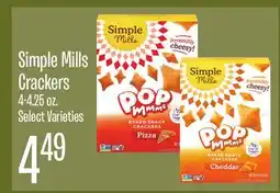 Jewel-Osco Simple Mills Crackers offer