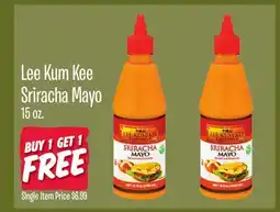 Jewel-Osco Lee Kum Kee Sriracha Mayo offer