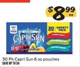 Winn Dixie Capri Sun offer