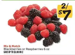 Winn Dixie Blackberries or Raspberries offer