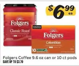 Winn Dixie Folgers Coffee offer