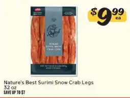 Winn Dixie Nature's Best Surimi Snow Crab Legs offer