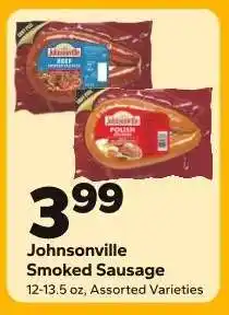 Save a Lot Johnsonville Smoked Sausage offer