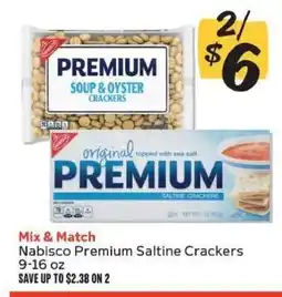 Winn Dixie Nabisco Premium Saltine Crackers offer